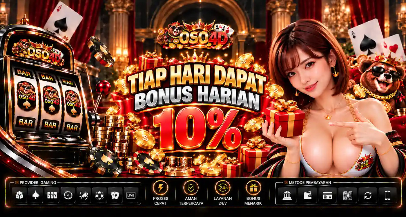 BONUS HARIAN 10%